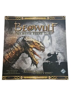 Beowulf The Movie Board Game Fantasy Flight Games 2-4 Players Age 10+
